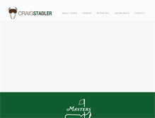 Tablet Screenshot of craigstadler.com